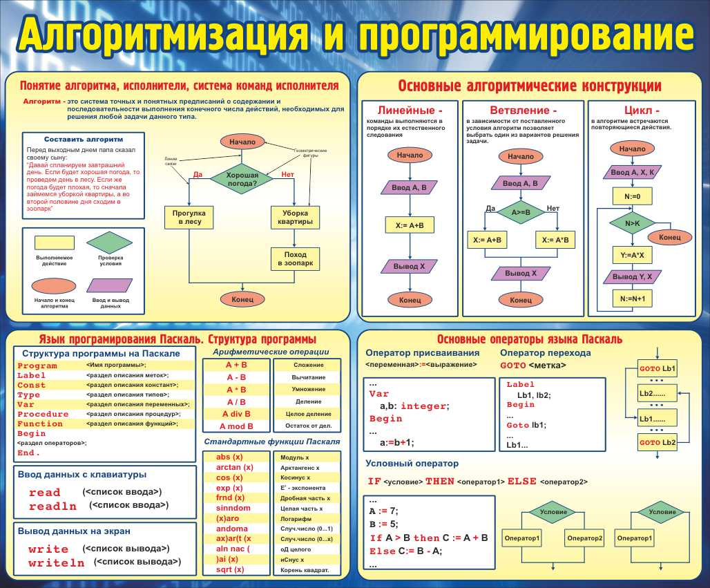 СШК- 125 - Алгоритмизация и программирование